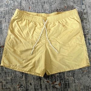 💙💙 Yellow Goodfellow & CO Swim Trunks